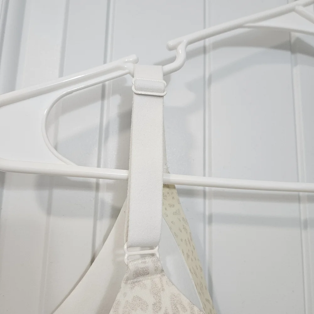 Cacique By Lane Bryant Cream Animal Print Back smoothing Underwire Bra 42F - Picture 4 of 8